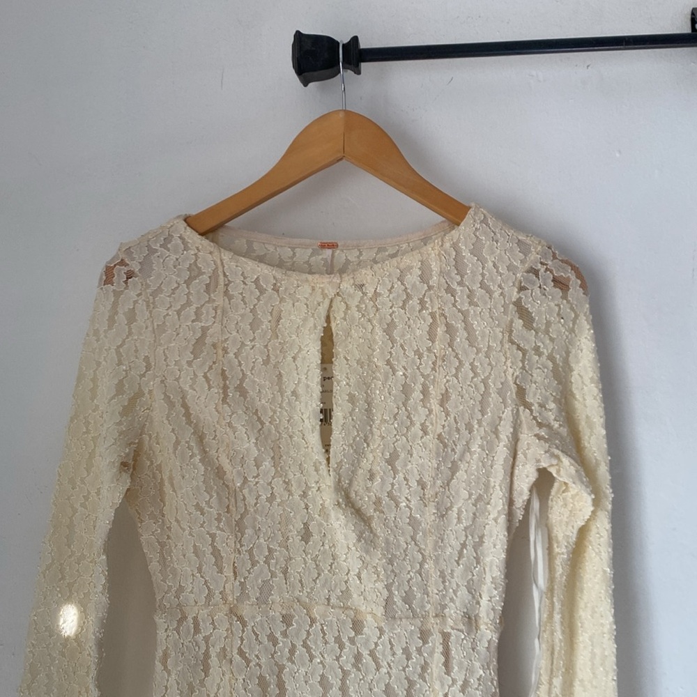 NWT Free People M Teen Witch Lace Dress. - Picture 6 of 14